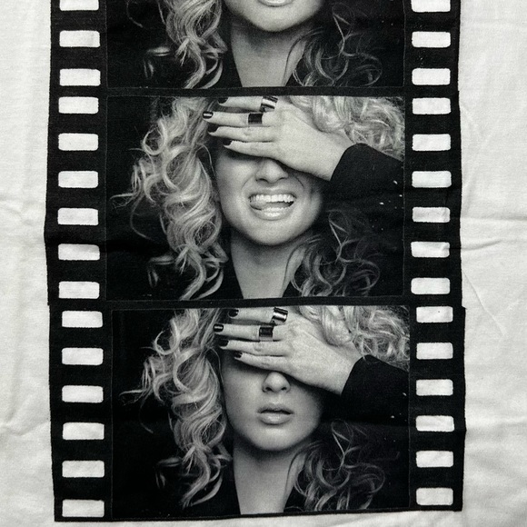 NWOT Cotton Heritage Tori Kelly Photobooth Racerback Graphic Tank Top Women’s M - Picture 5 of 7
